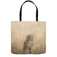 Load image into Gallery viewer, Snowy owl Tote Bag
