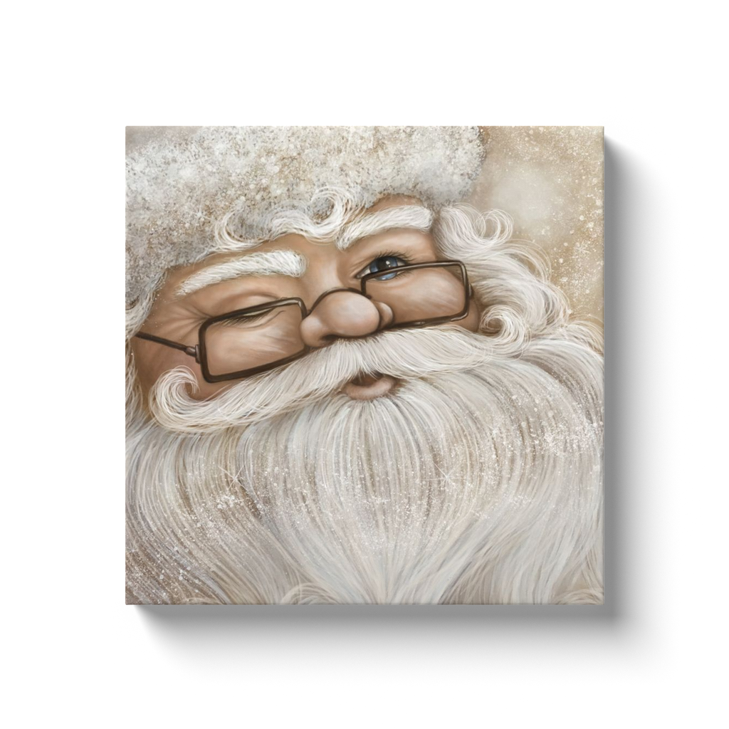 Santa’s watching Gallery Wrap Canvas